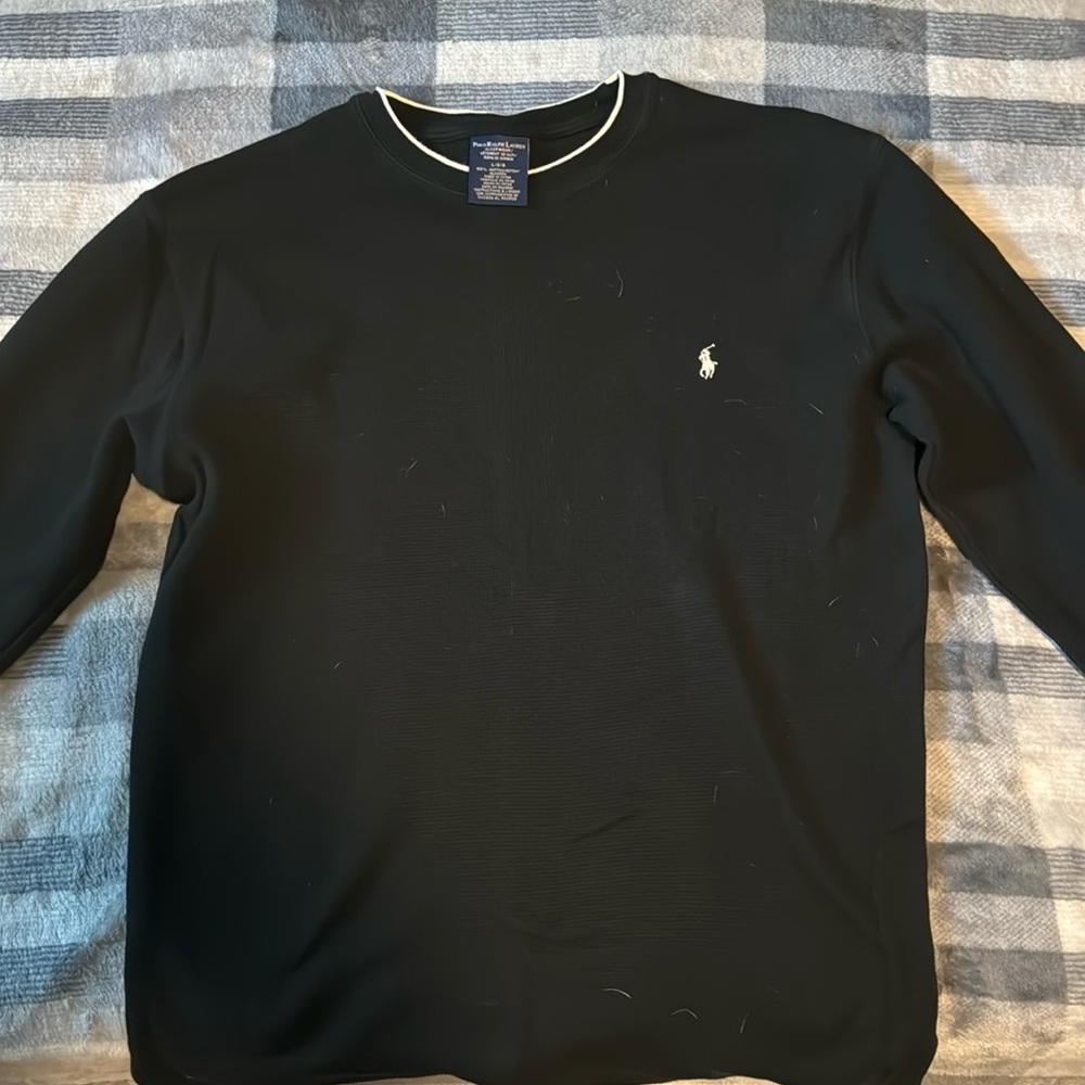 Men’s polo Ralph Lauren long sleeve shirt (pajama). Size large.